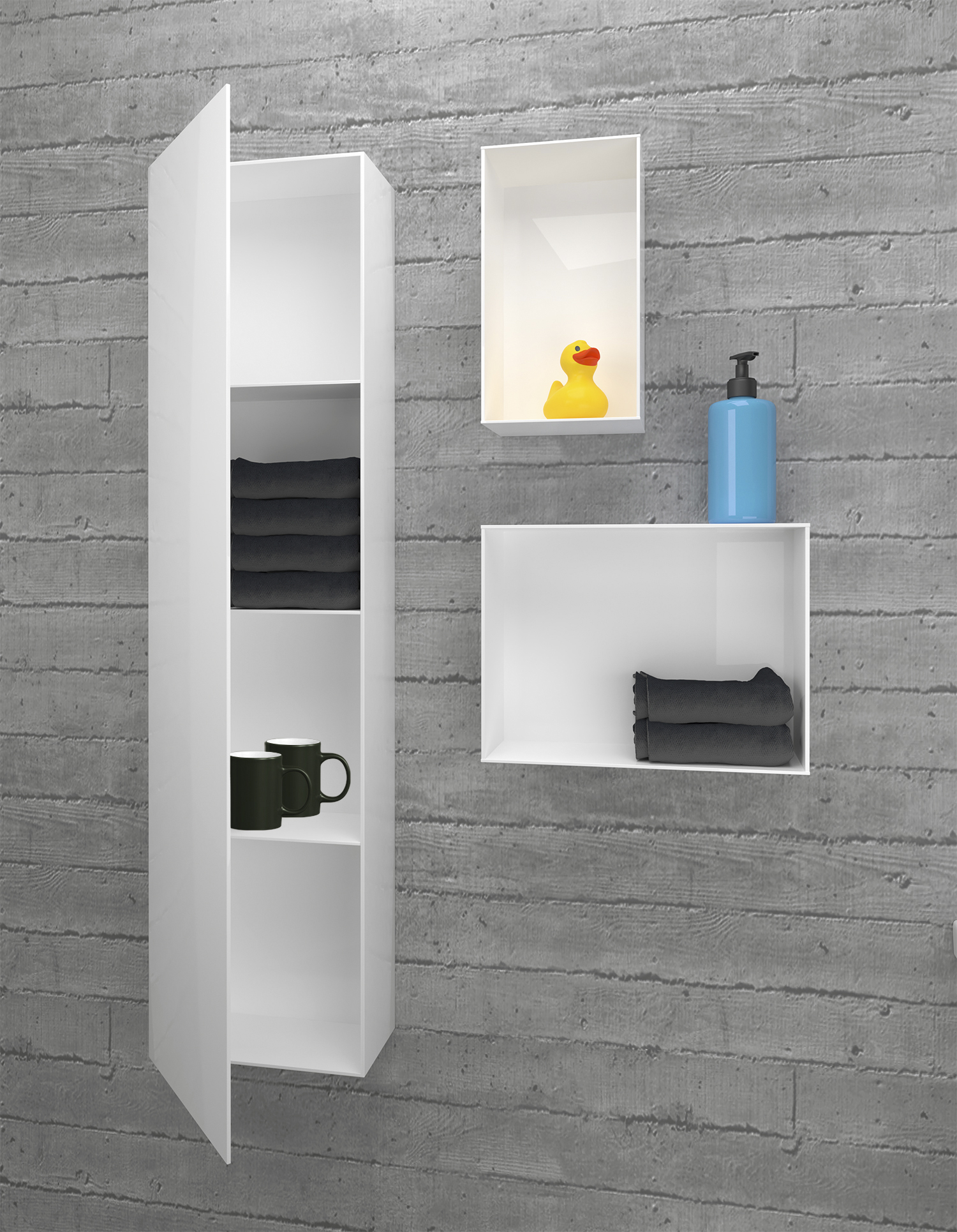 POLARIA KYLPYHUONEKAAPPI POLARIA SIRO 1200 VASEN | Kylpyhuoneen kaapit ...