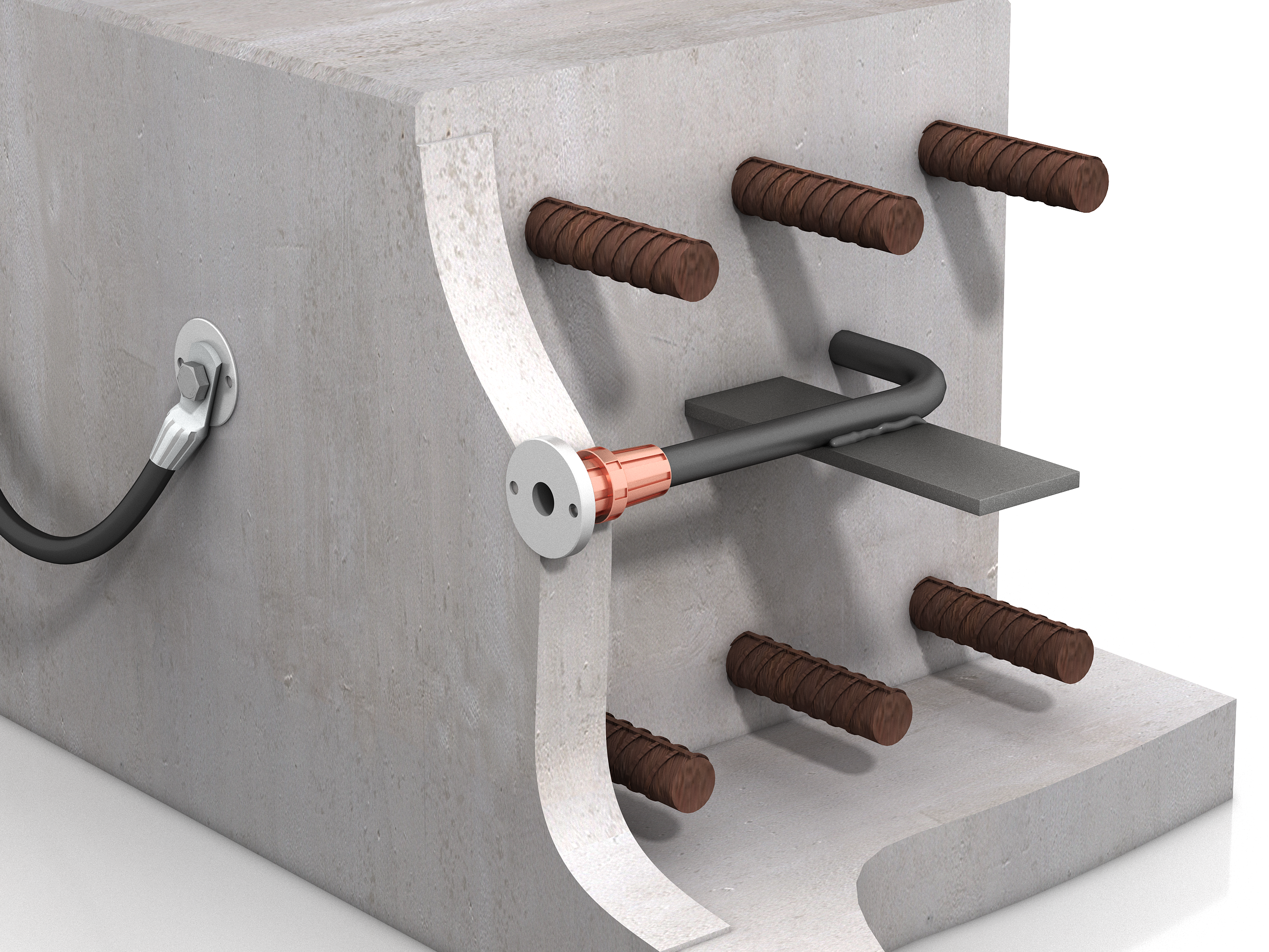 EARTHING ACCESSORY DEHN EARTHING BRIDGE WITH M16 THREA | Diverse ...